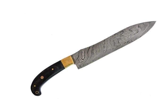 Custom Handmade Chef knife (with Genuine Leather Sheath)