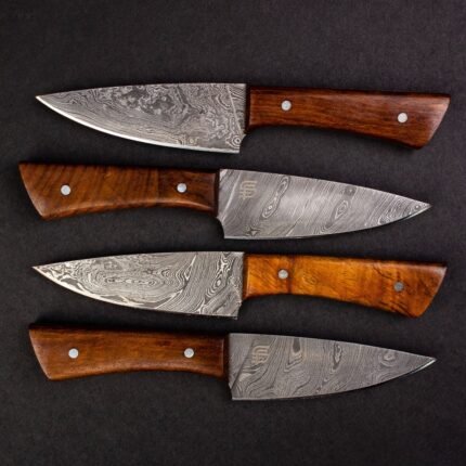 Damascus Steak Knife Set