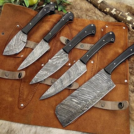 Damascus Steel Handmade Kitchen Knives