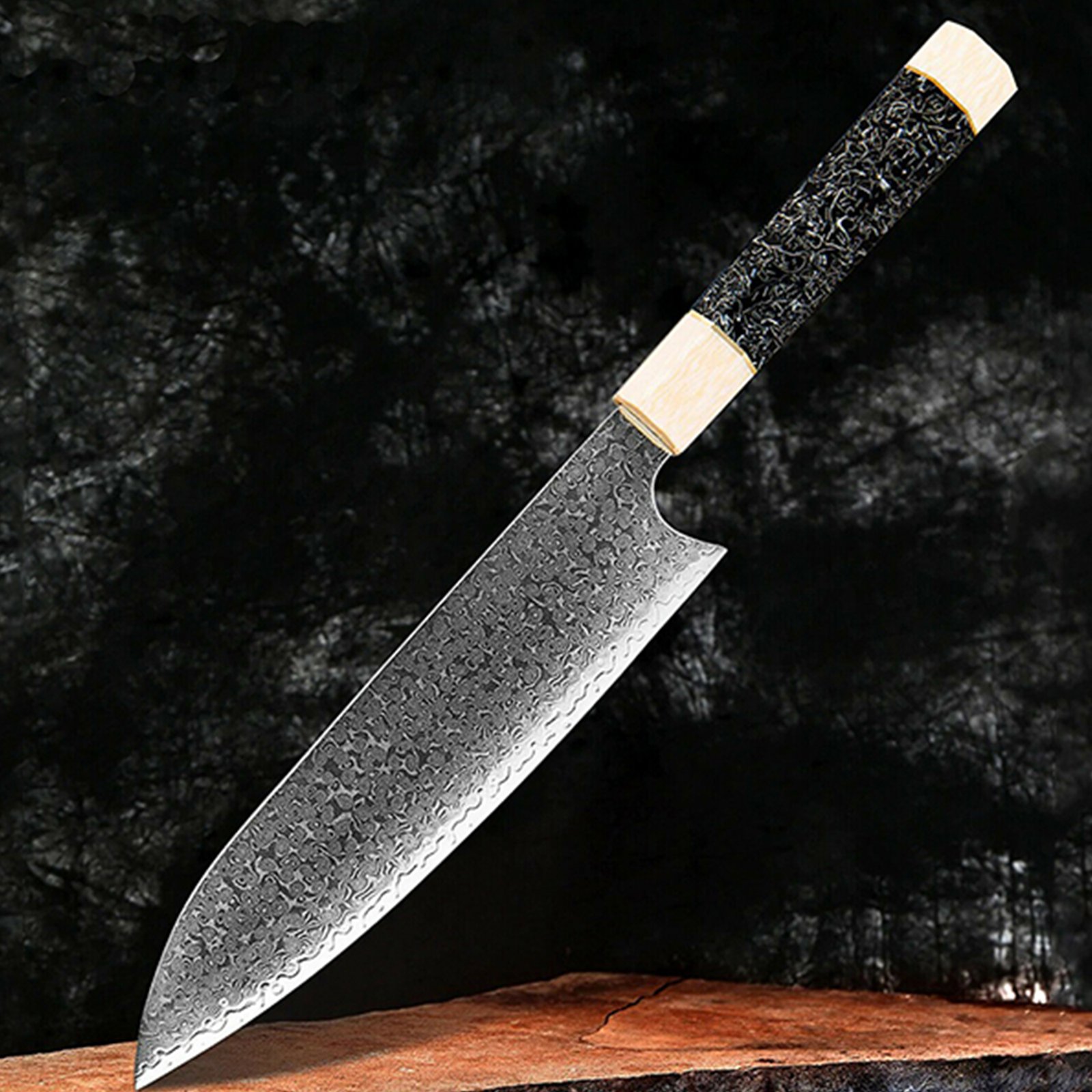 Handmade Damascus Steel Kitchen Knives