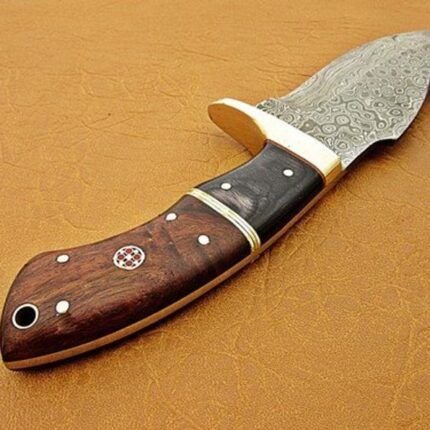 Handmade Skinner Knife Gut hook Gift for Husband