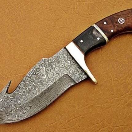 Handmade Skinner Knife Gut hook Gift for Husband