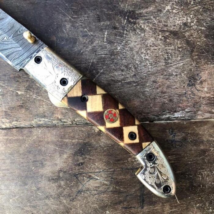 Hand Forged Pocket Knife-8 Inches