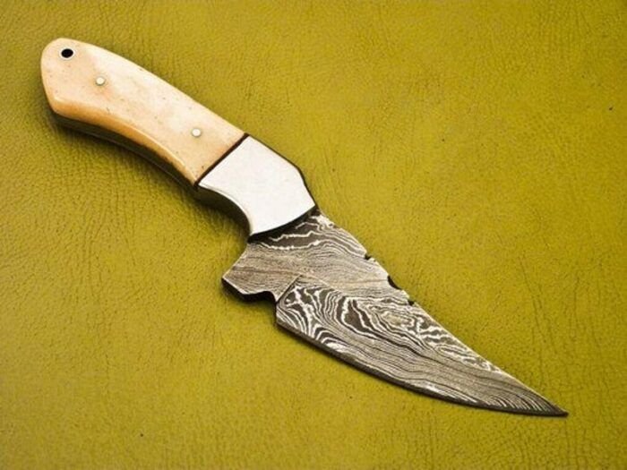 Camel Bone Handle Fixed Blade Hunting knife