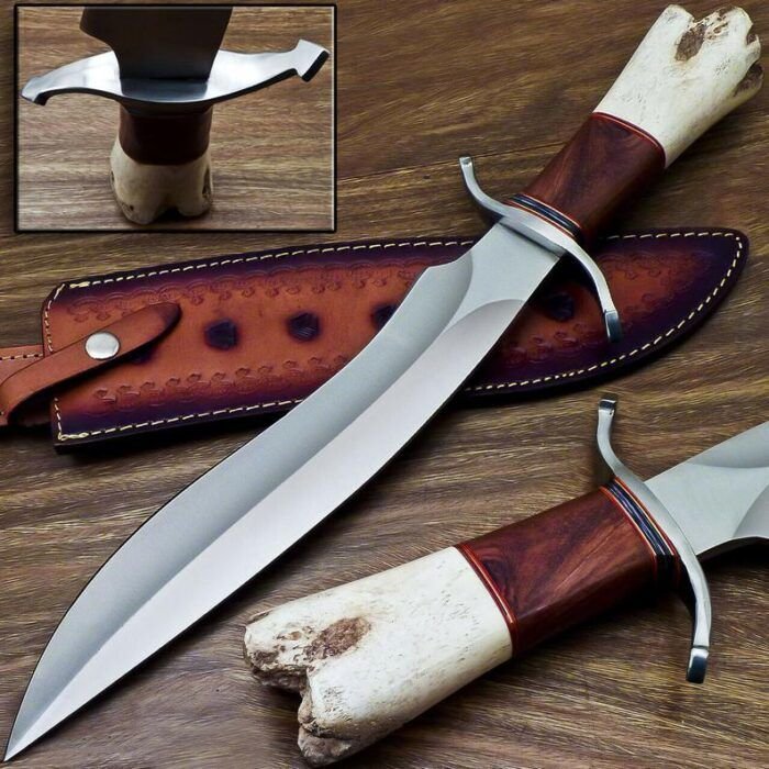 Amazing D2 Steel Bowie Knife-17 Inch