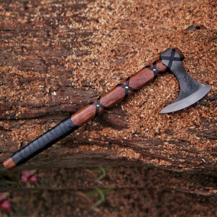 Custom Handmade Forged Steel Vikings axe