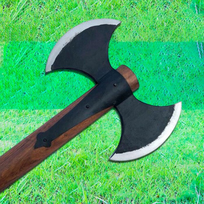 Double Bladed Battle Axes