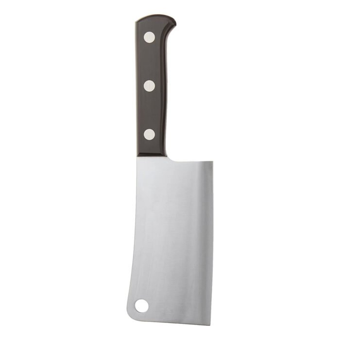 Kitchen Cleaver 6 Inch-Black Wooden Handle