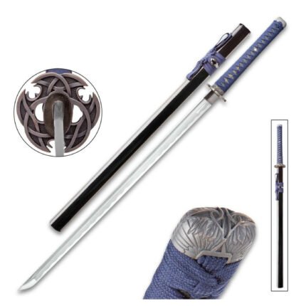 Blue Knight Handmade Katana / Samurai Sword