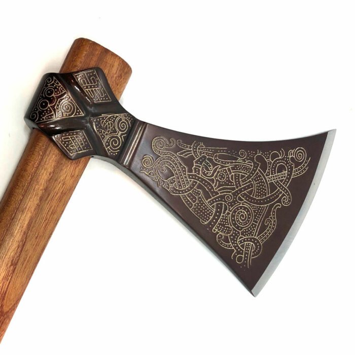 Hand forged Viking Axe