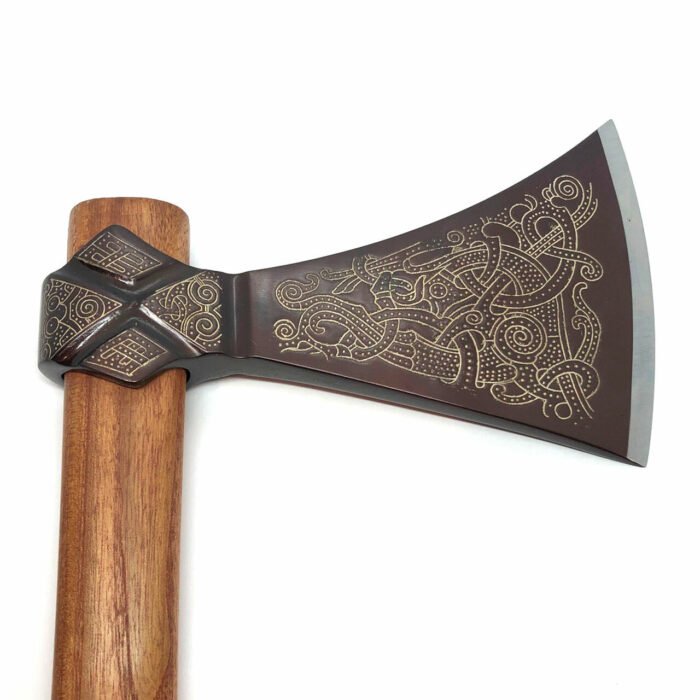 Hand forged Viking Axe