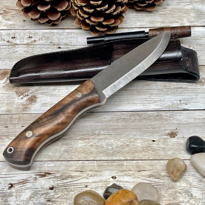 Outdoor Camping knife-Wooden Handle