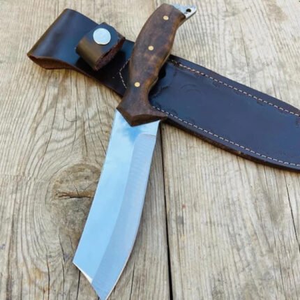 Custom Handmade Tracker Knife-Leather Sheath