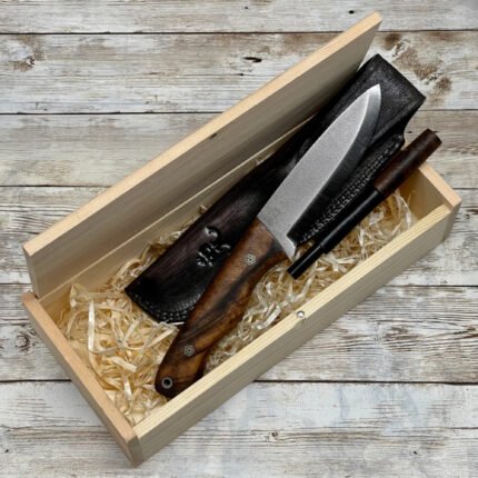 Outdoor Camping knife-Wooden Handle