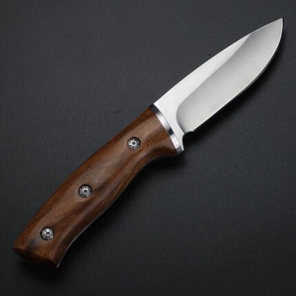 Stainless Steel Fixed Blade Bushcraft Mini Camping Knife