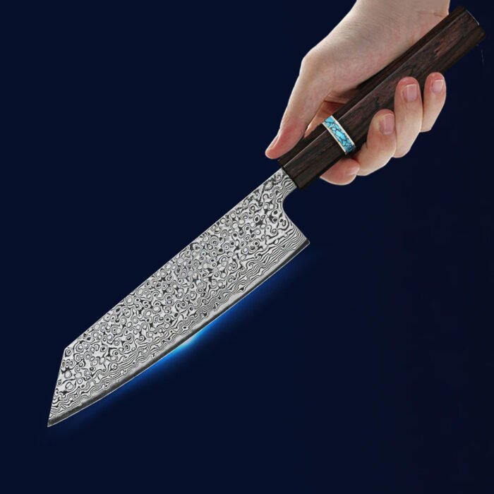 8 Inch Damascus Steel Kiritsuke Japanese Kitchen Knife