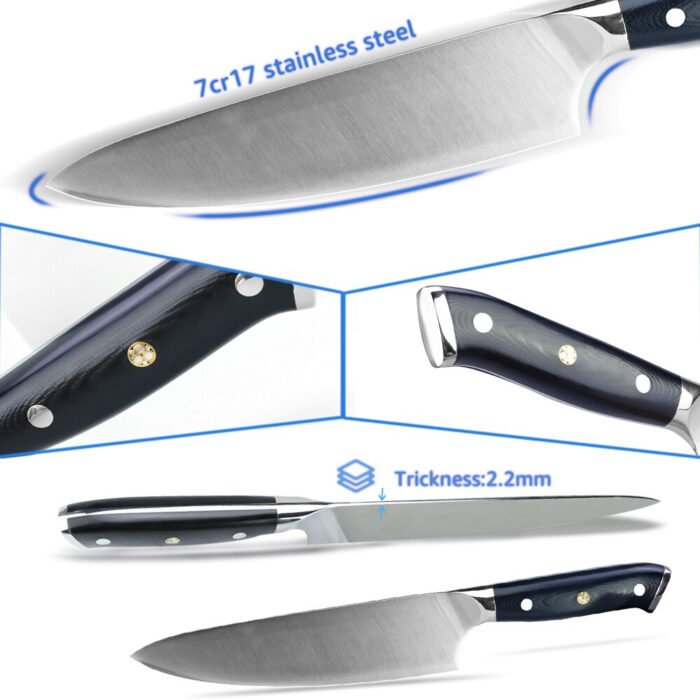 Kitchen Chef knife high carbon Stainless steel-8 inch