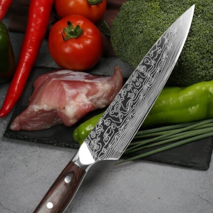8-Inch Chef Knives High Carbon German Forged Steel