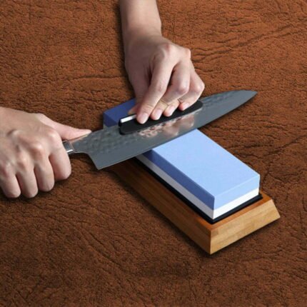 Professional whetstone Damascus Knife Sharpener