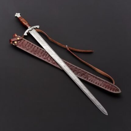 Damascus Steel-Medieval Sword