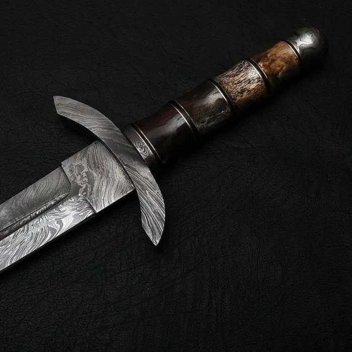 Custom HAND Forged Damascus Steel Viking Sword