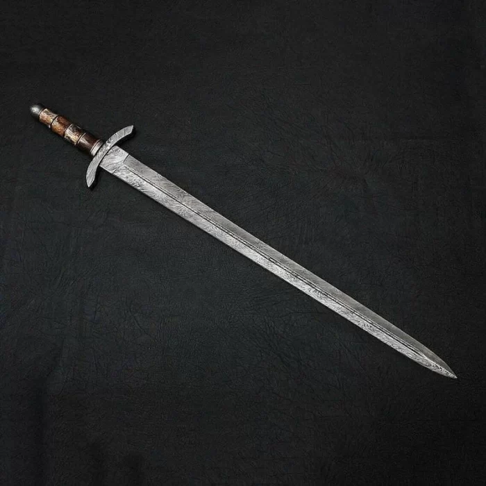 Custom HAND Forged Damascus Steel Viking Sword