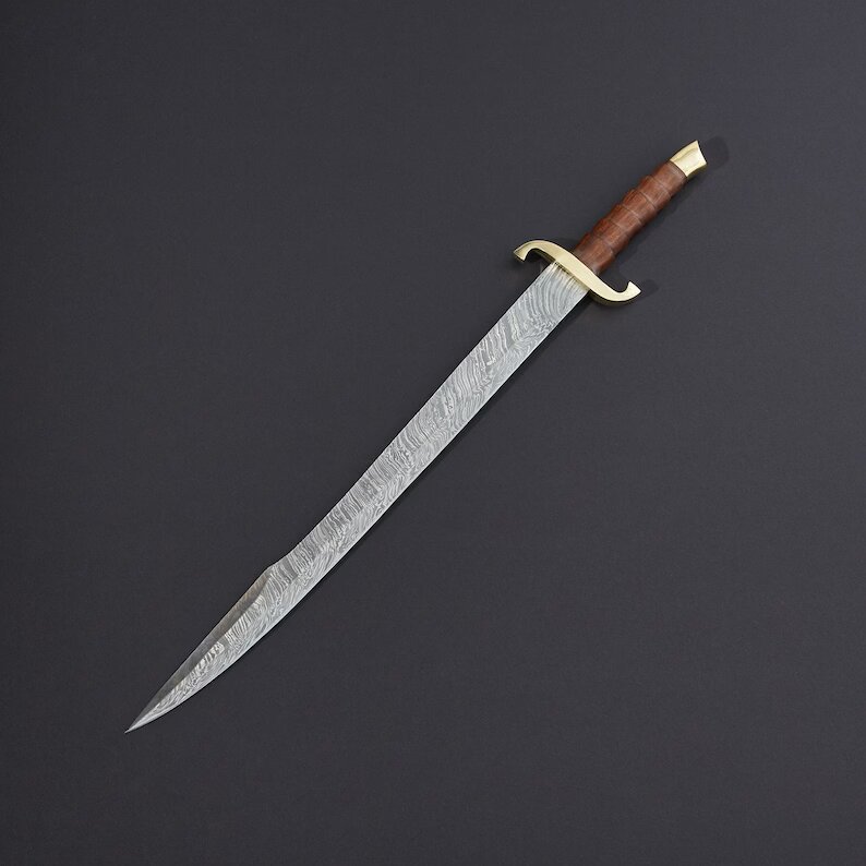 Damascus Steel-Medieval Sword