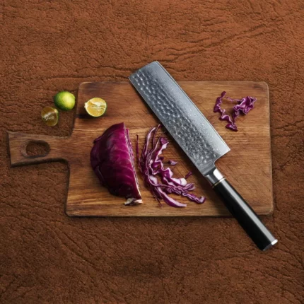 Damascus Professional 67 Layers Steel Kitchen Chef Knife Set with Premium G10 Handle