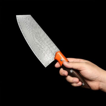 Japanese Damascus Chef Knife 8 Inch VG10 Blade 65 Layers with G10 Handle kitchen knife