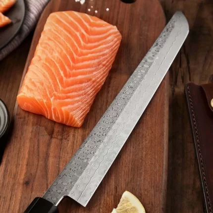 Damascus Prime Quality High Carbon Japanese Sakimura Kitchen Chef Knife